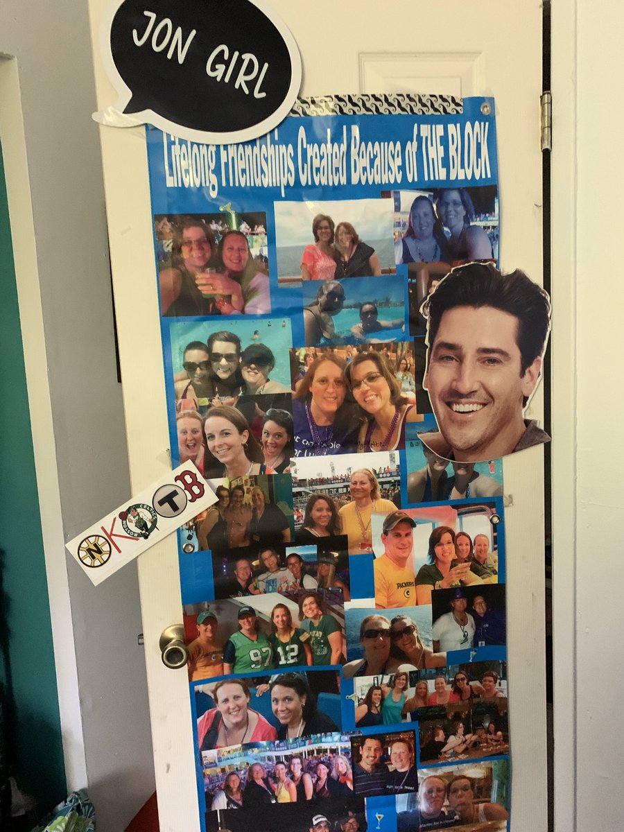 WaffleHouseCrew's tweet photo. @NKOTB my #NKOTBDoorDecoration for the #NKOTBVirtualCruise https://t.co/jvYkvxEfr8