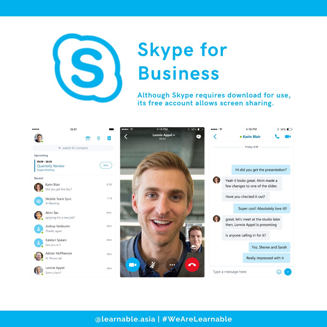 LearnableAsia's tweet image. Offline classes have been suspended but these free apps can help you carry out your lessons virtually. 

#circuitbreakersg #WorkFromHome #distancelearning