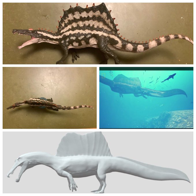 スピノサウルスのtwitterイラスト検索結果