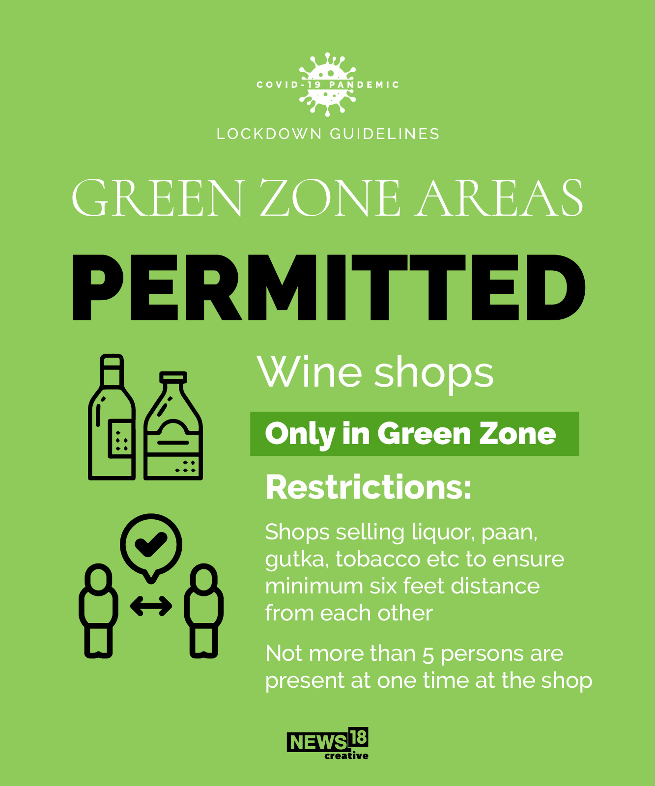 on Twitter "Here's what's permitted in the GreenZone. Read