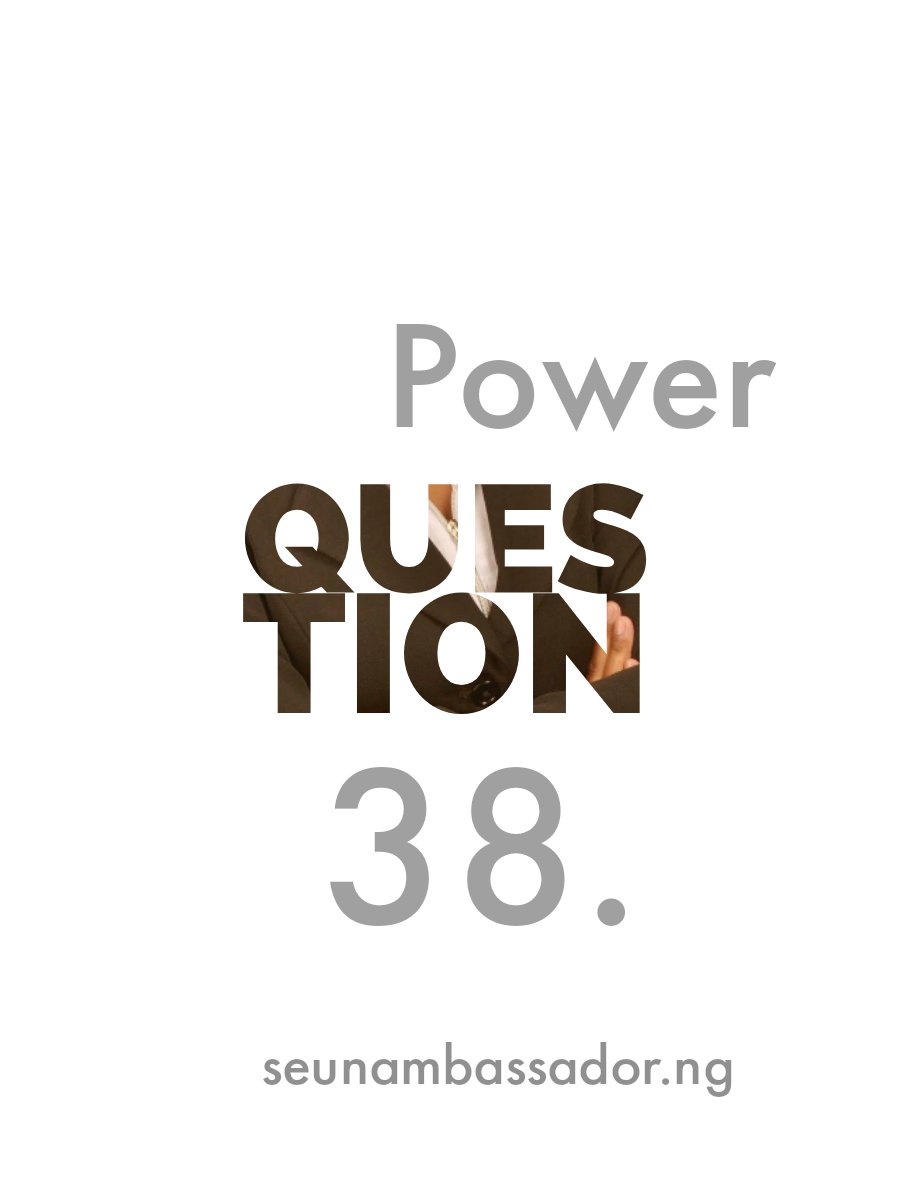 Seun_Ambassador's tweet photo. #PowerQuestion38.
“What is the value of your current attitude? Does your attitude open economic doors for you? Or does it close all economic doors?”
#PersonalPower #PersonalTransformation #PersonalDrive #ChangeYourLife #ReinventYourself #Intelligence #AI #saturdaymotivation
Rt. https://t.co/qWr0jGzPjV