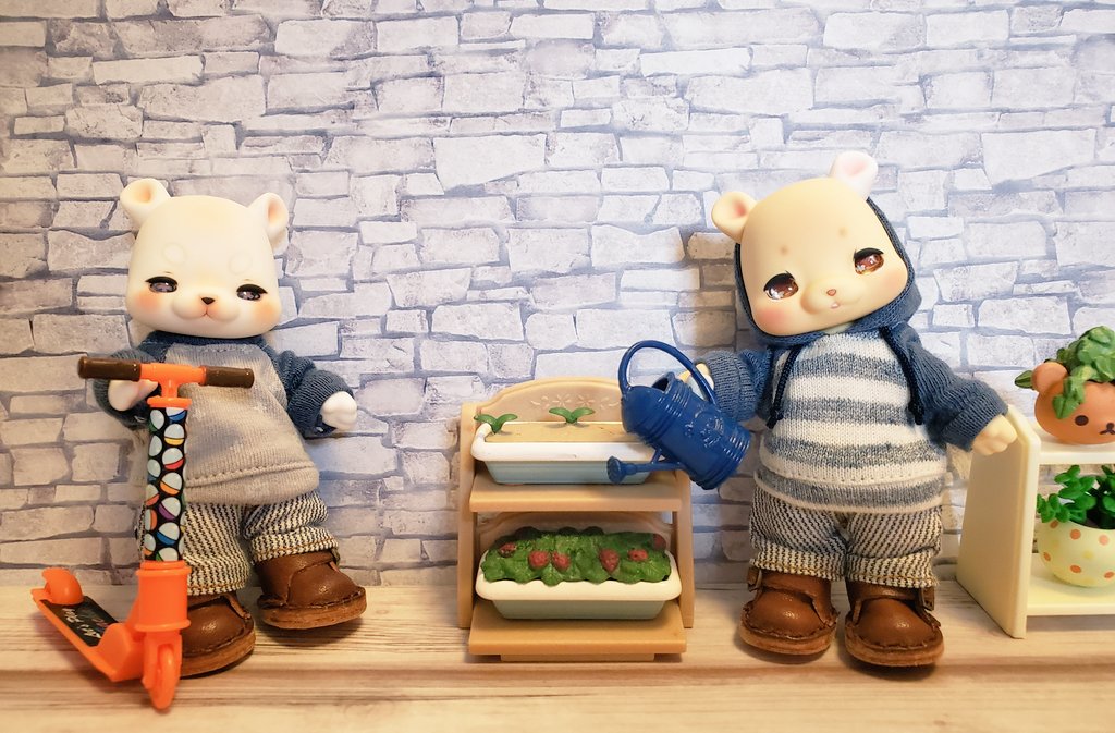 range_doll's tweet image. よーこさん(@teddypoodle117)のお洋服でかっこよくキメた玉雪とライト🐻❇️🐻
イケ度が一気に上がりイケくまになりました😆⤴️
素敵なお洋服ありがとうございました☺💖

#LeoMinor #COCORIANG