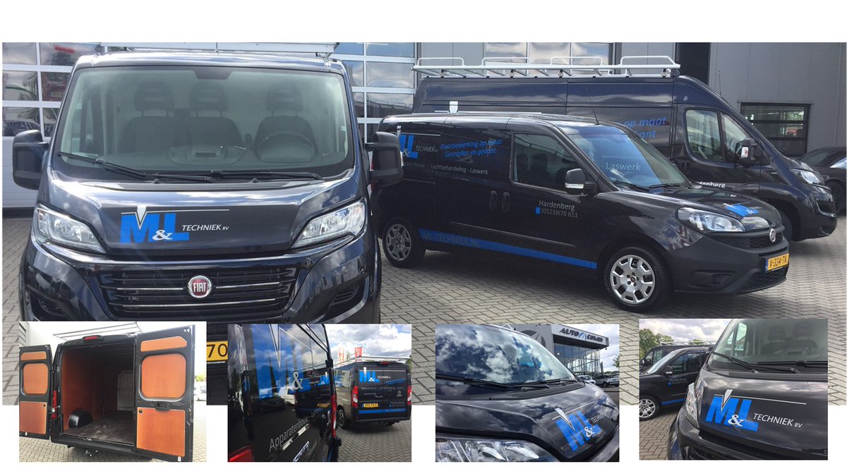 AutoCombi's tweet image. Complete vervanging van het wagenpark M&amp;amp;L TECHNIEK! Metaalbewerking op maat.... nieuw wagenpark op maat!💪