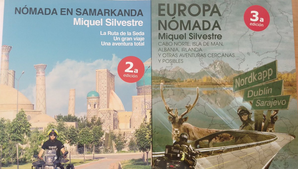 rarmero1's tweet photo. @miquelsilvestre si no estoy equivocado, ya tengo todos tus libros de #mapiberia , ya puedo seguir viajando en mi mente. Los próximos te los tendré que comprar directamente. Saludos https://t.co/Qknt7s6nxD
