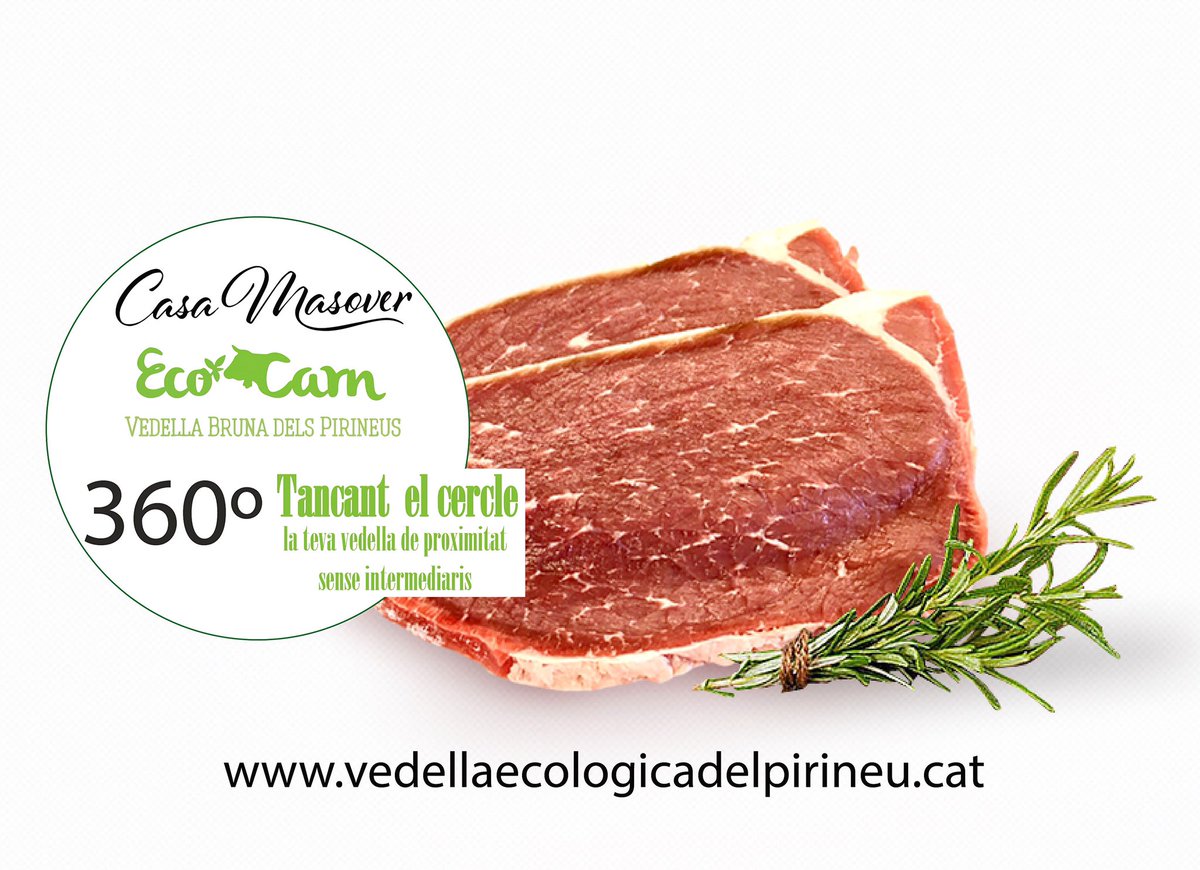 Vedella ecològica i de proximitat #brunadelpirineu entra al nou web i compra!