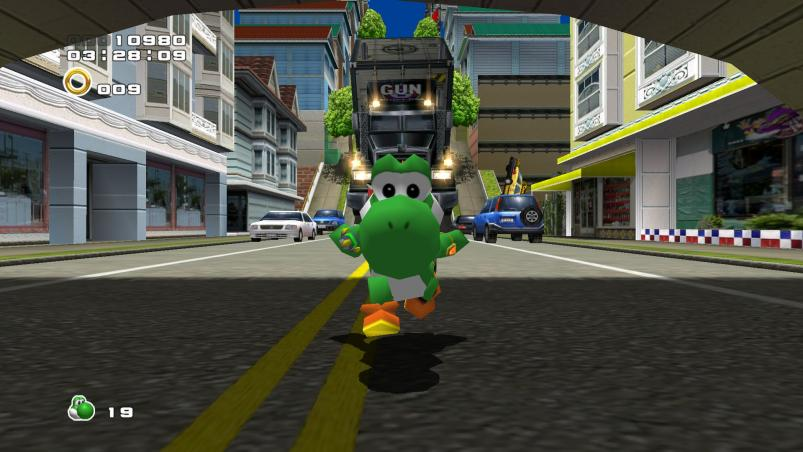 CanUHitDaYoshi's tweet photo. You can hit the Yoshi on em in Sonic Adventure 2. https://t.co/GXiNB8h08F