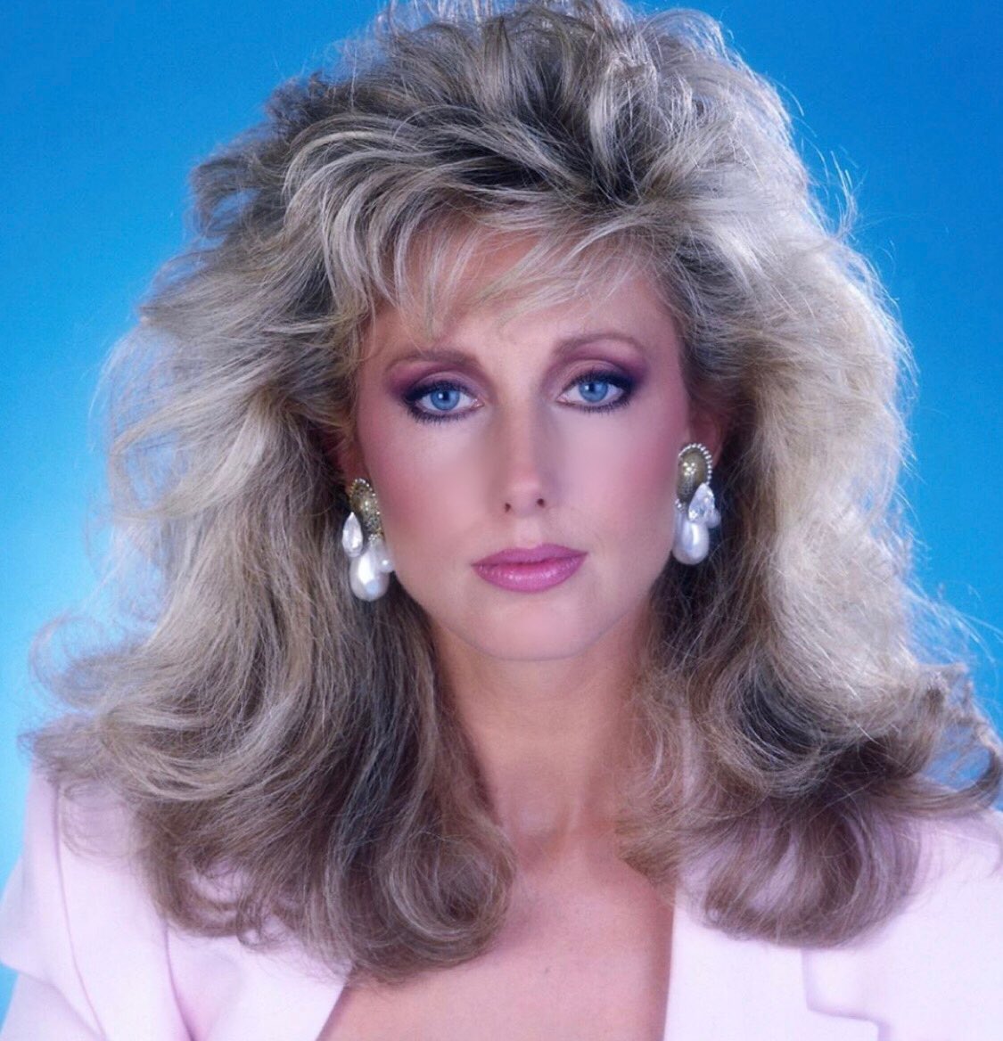 Morgan Fairchild On Twitter Flashbackfriday Falconcrest Blondes Bighair Wendygelljewelry 80s 80sglamour