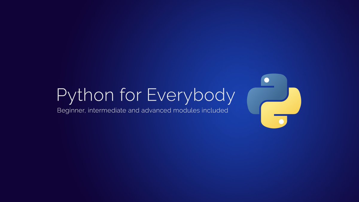 KalobTaulien's tweet photo. #Python for Everybody Bootcamp Course is on @skillshare and @udemy! 

✅ 9+ hours of UHD video
✅ 85+ lessons
✅ quizzes, code challenges, and interactive notebooks 
✅ dedicated fb group 
✅ super cool capstone project 
✅ and more!

Details &amp; links @ https://t.co/gKlC5MaCi0 https://t.co/NBaPDY8As9