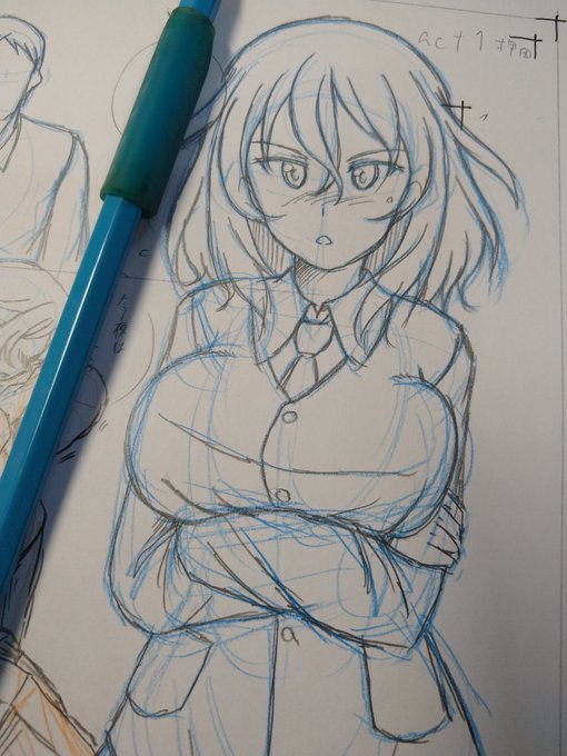 C98で頒布予定だった新刊の押田&安藤本ですが
Twitterで沈黙してる間に少しずつ進めてて、ひとまず下書きまでは形になってきたので…
夏頃までには電子書籍での頒布しようと思ってます。
頒布開始の際には改めてお知らせしますので、その際には宜しくお願いします…!🙇
 #エアコミケC98 #サークル 