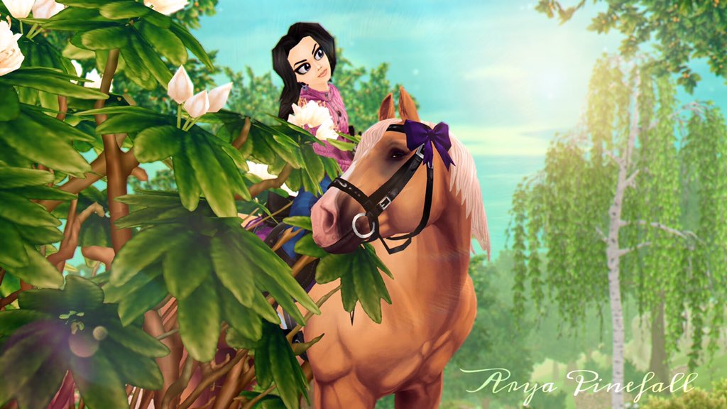 aryapinefall's tweet photo. @StarStable  AM I OFFICIALLY A PART OF #americanquarterforce ????? (Sorry I’m very proud of this picture even tho my character is giving evil eyes) #starstable #starstableonline #aqh @ZGhostland https://t.co/9CbCQjYwvX