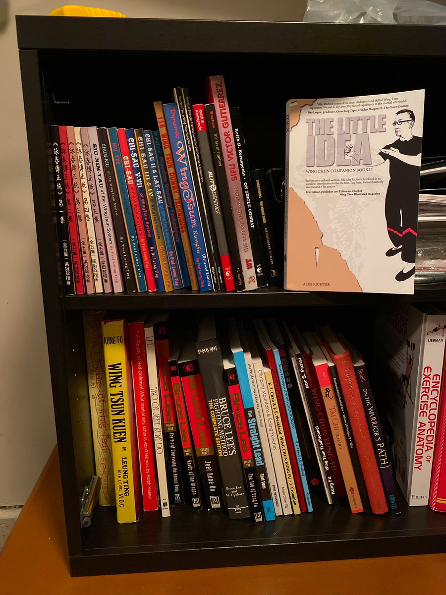 Thanks @TheKungFuGenius for more books to add to the library. But great quote from Sifu Alex Richter “The most detailed book or video cannot reveal any secrets to the lazy observer looking solely to collect moves” #KungFu #GungFu #MartialArts #WingChun #WingTsun