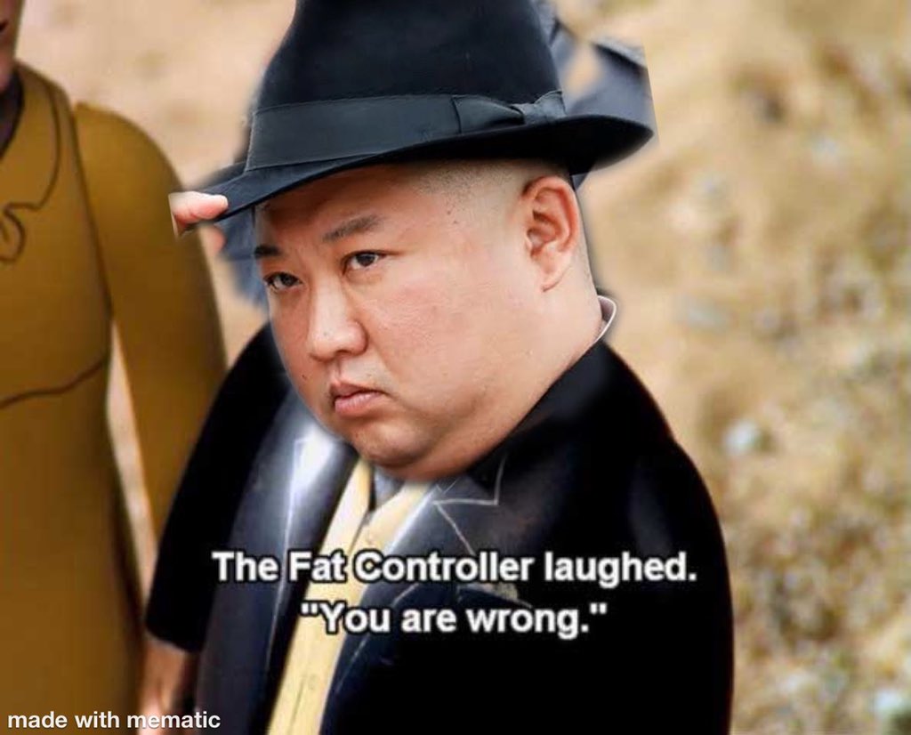kaptaanAB's tweet photo. 😂😂 #KimJongUn https://t.co/MdIkXbQZfD