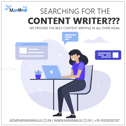 _manmauji's tweet photo. Are you searching for the content Writer???
We provide the best content writing in all over India. Call us @ +91-9355030767 and more details click on https://t.co/ceuxyIqqy9.
#ContentWritingService #QualityContent #SEOFriendlyContent #ManMauji https://t.co/XcfAFAkMY8