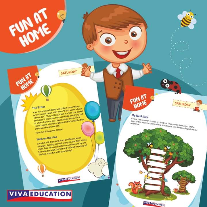 VivaEducationIn's tweet photo. Explore your kids' creative side along with learning. Download Saturday sheets here: https://t.co/RXcXz2JKnt

#VivaEducation 
#LearnwithViva https://t.co/NDqCUEkOwd