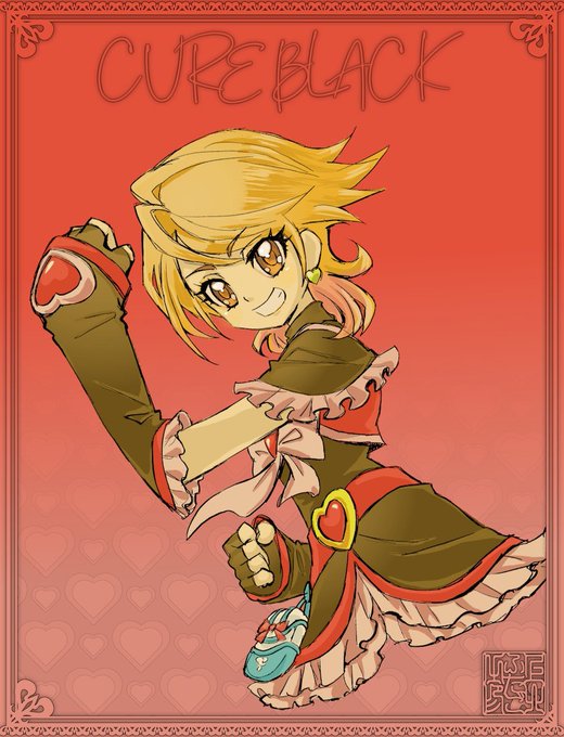 キュアブラックのtwitterイラスト検索結果 古い順