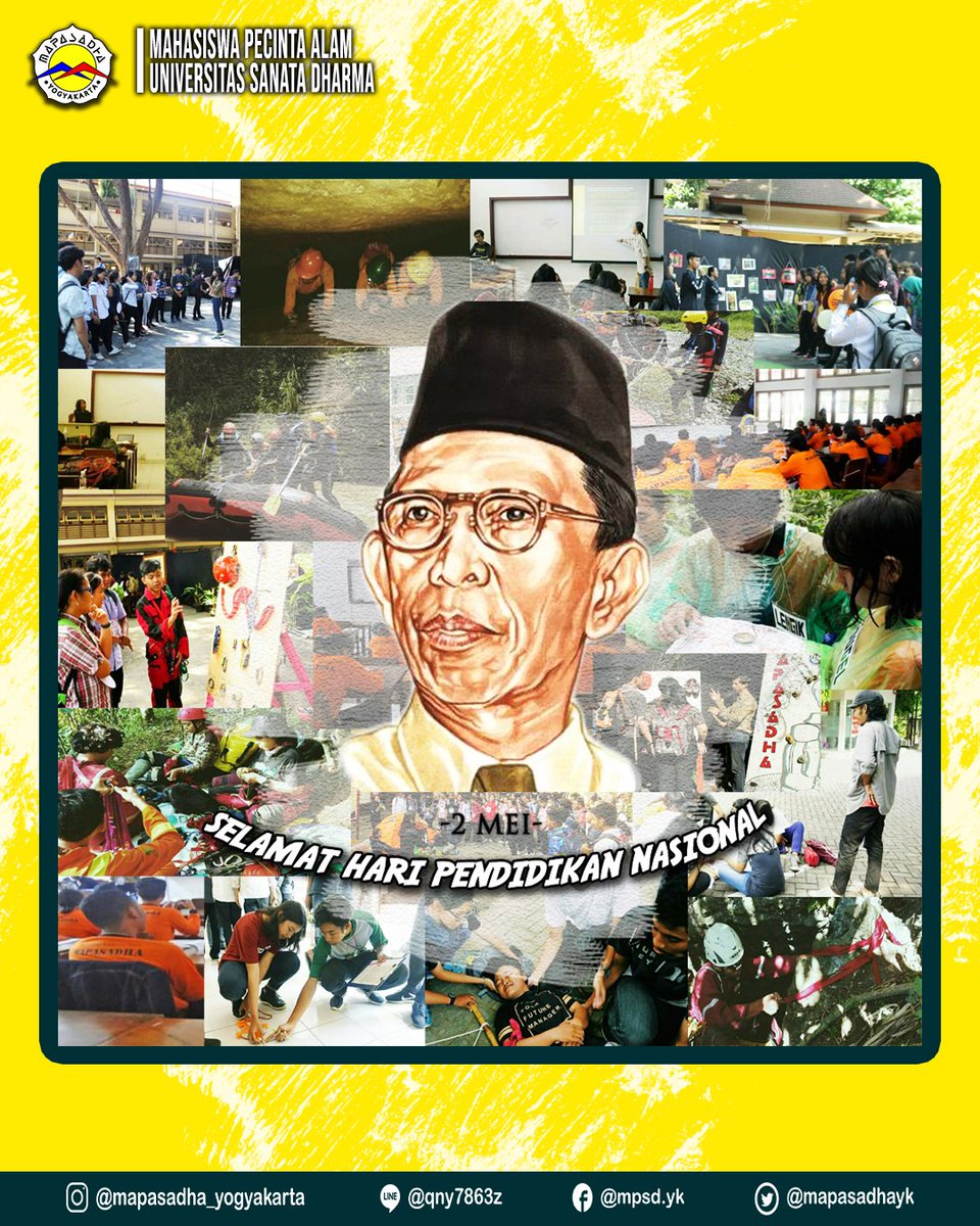 [Hari Pendidikan Nasional]

Pendidikan itu penting. Jadikan rumahmu adalah tempat belajar dan keluargamu adalah guru. Mari kita sama-sama meningkatkan kualitas diri untuk tetap terus belajar hingga akhir hayat.  Selamat Hari Pendidikan Nasional 2 Mei 2020
