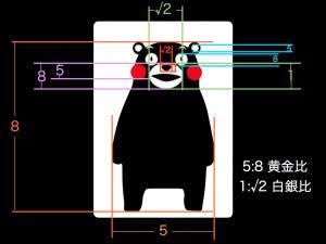 ねり チャギ R Nikaido くまモンは黄金比だけでなく白銀比も兼ね備えとる とか美の巨人たちで言っとったな T Co Fkfvnkhobk Twitter