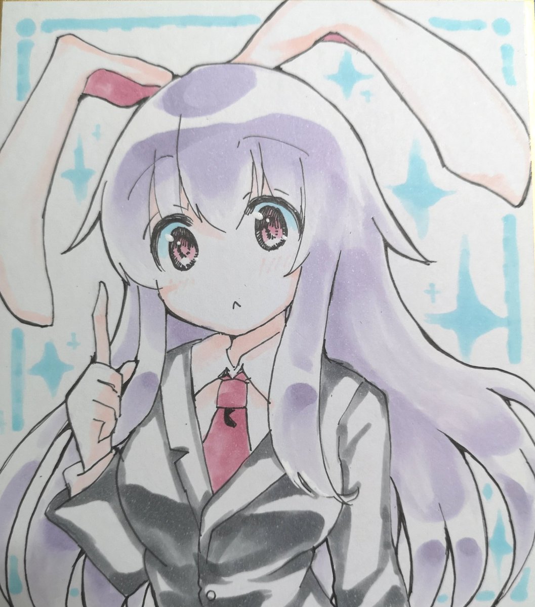 鈴仙・優曇華院・イナバ 「うどんちゃん 」|ラパメリのイラスト