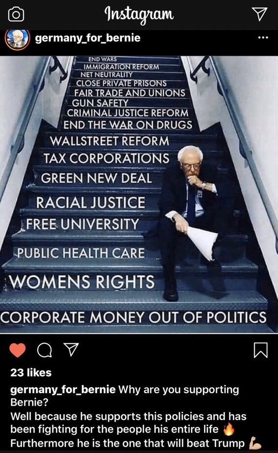 JusticeJimmy's tweet image. #BringBernieBack