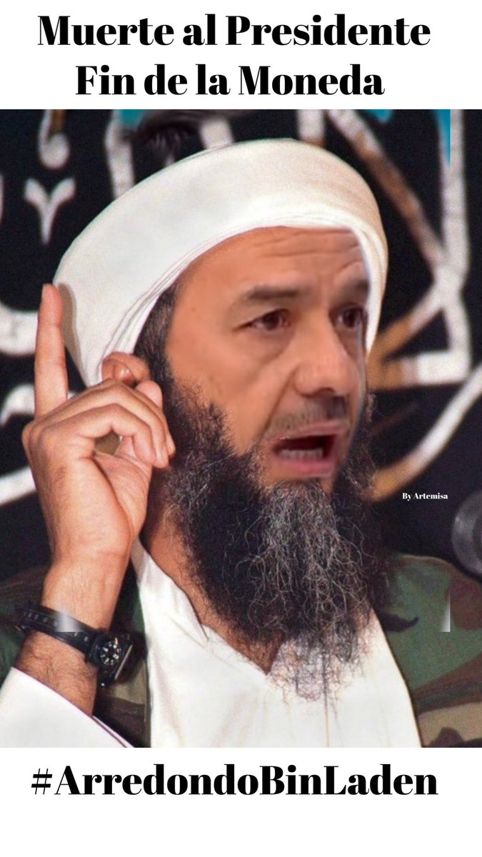 007Artemisa's tweet photo. @AlexQuiroz1980 #ArredondoBinLaden https://t.co/fX4fLTPH46