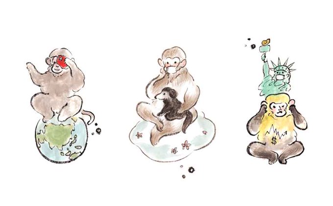 風刺画のtwitterイラスト検索結果 古い順