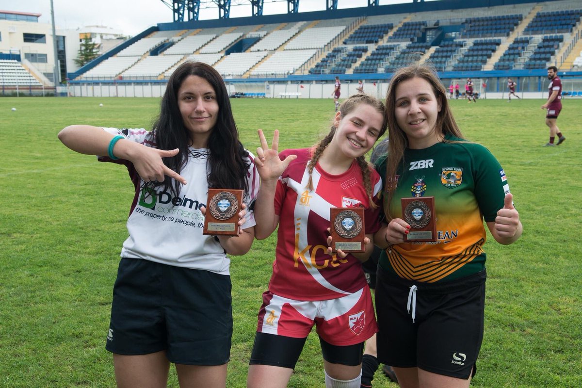 REWIND: 12 months ago we had the pleasure of hosting ⁦@RedStarRL⁩ for a #BalkanSuperLeague fixture and the first women’s nines tournament with Red Star and ⁦@PatrasRugby⁩ at Egaleo, Athens #ArisEagles #RugbyLeagueFamily #EaglesForever ⁦@GreekRL⁩