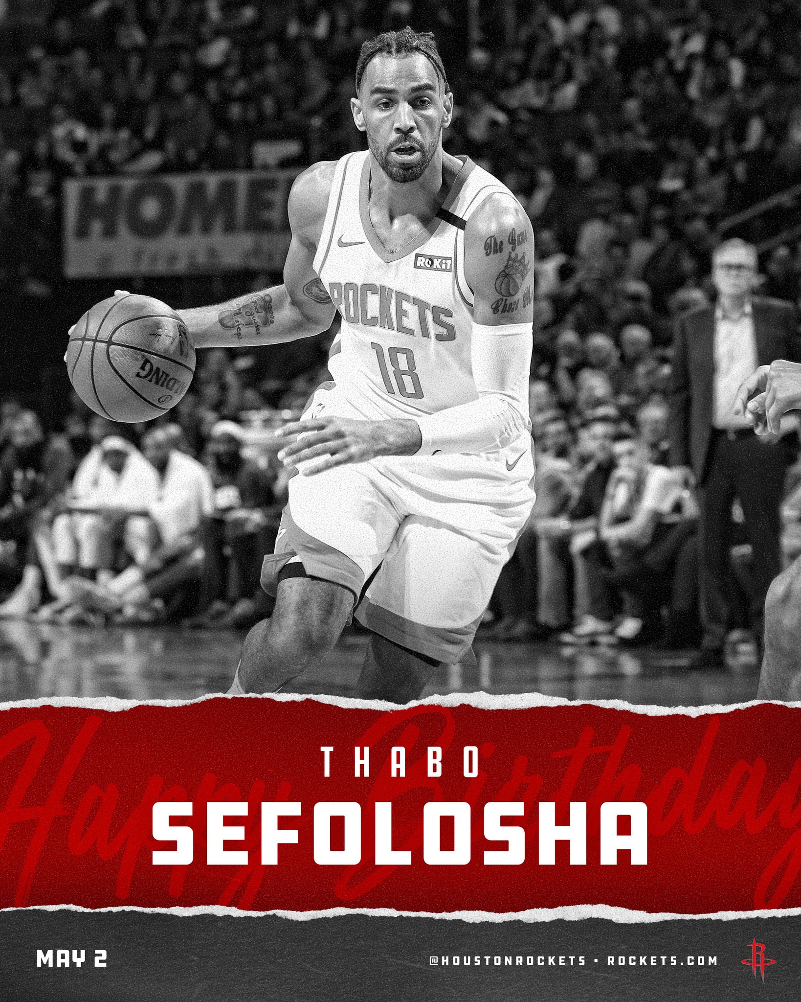 Join us in wishing Thabo Sefolosha a Happy Birthday! 