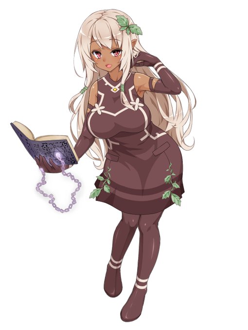 そのままだとSteam進出が危ぶまれるショコラちゃんに服着せ。 