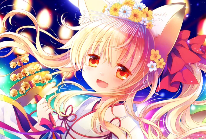 イラスト集「祭 -Festival-」に1枚寄稿させていただきました～!お祭りで巫女の扮装して踊ってくれる狐ちゃんを描かせていただきました!ハッピー&ハートフルな雰囲気が伝わると嬉しいです～😊✨
https://t.co/6DA6SNZk6i
#エアコミケ #がんばろう同人 #DLsite 