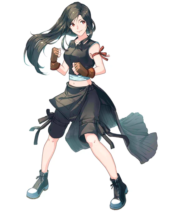 ACのティファの服めちゃかわいくて好き〜〜 
