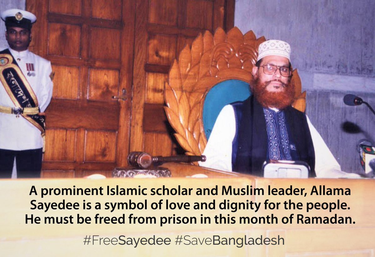 #FreeSayedee
#SaveBangladesh