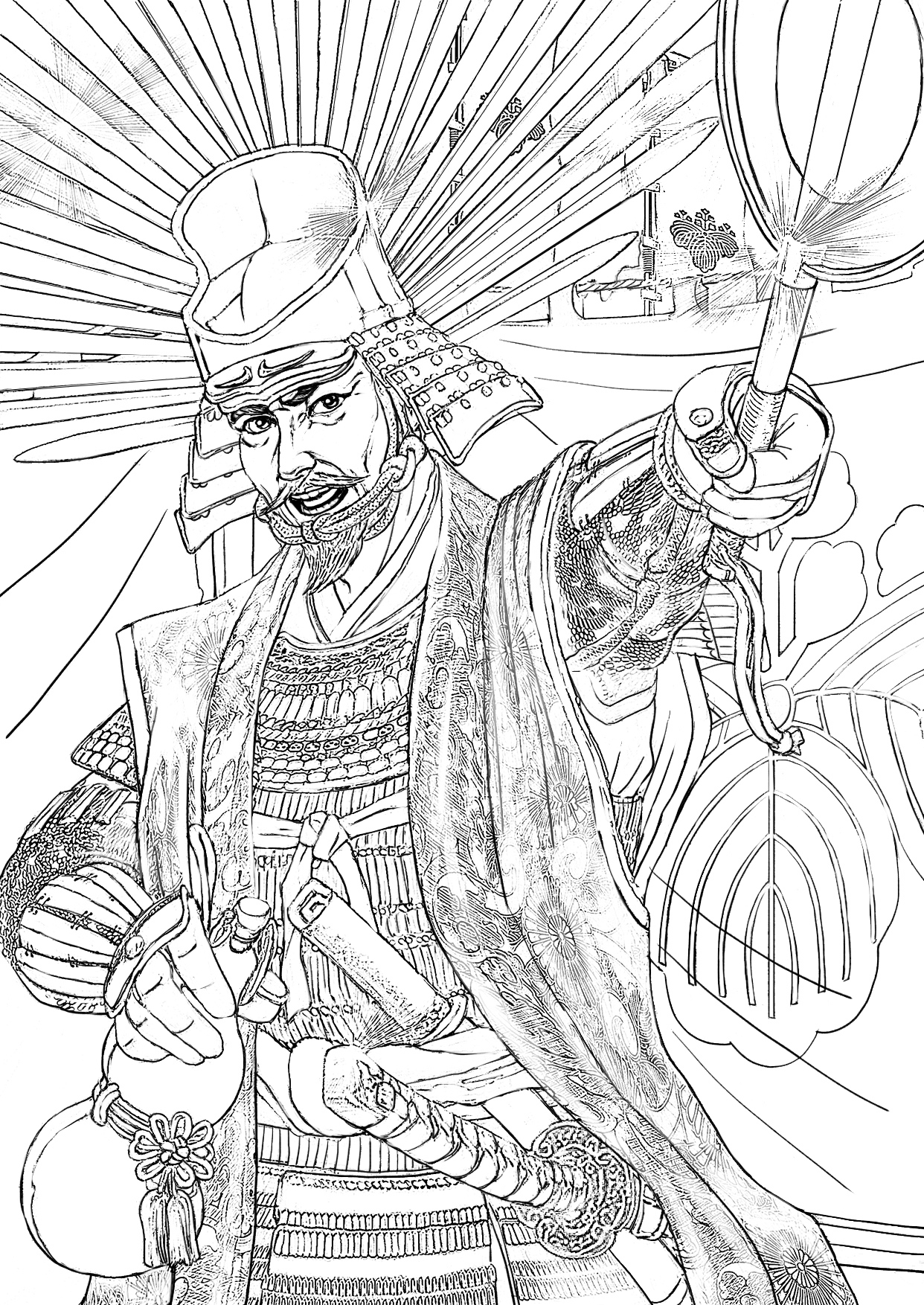 戦国武将　豊臣秀吉　インターナショナル版 DID】S70004B 戦国武将シリーズ 豊臣秀吉（インターナショナル版）