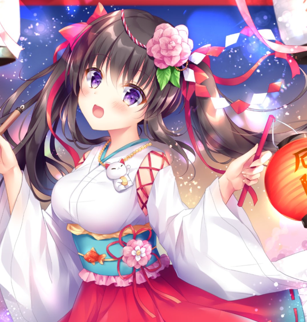 「【告知】本日発売の『がんばろう同人 支援イラスト集「祭 -Festival-」』」|小日向ほしみのイラスト