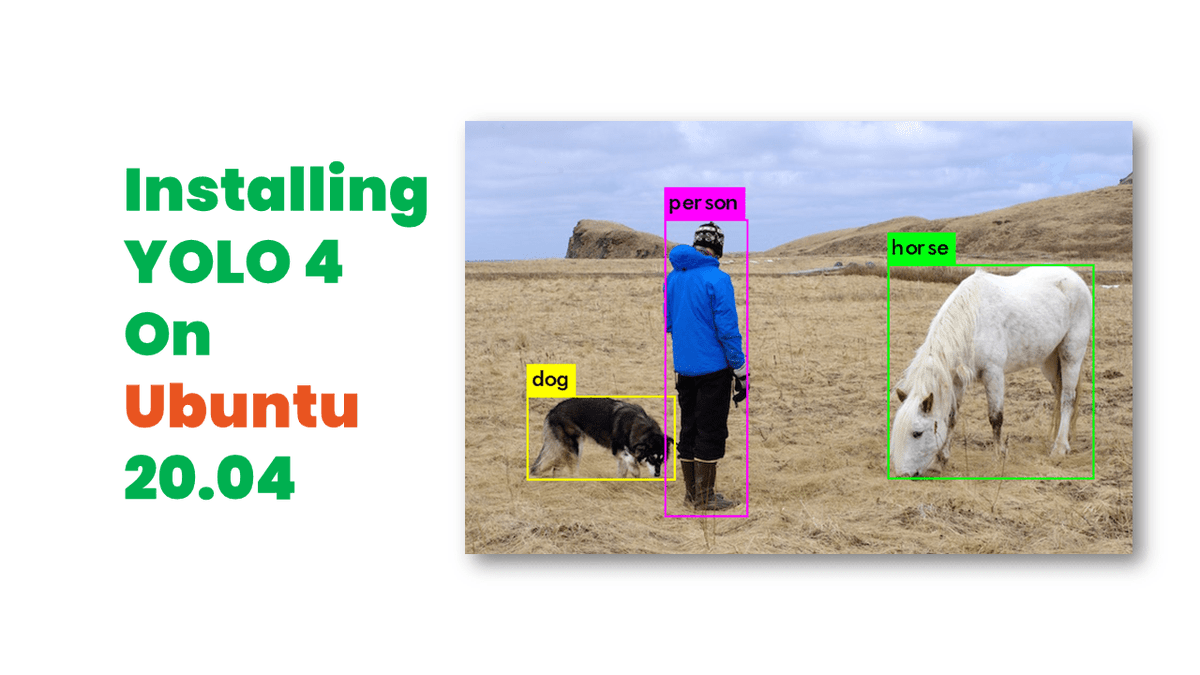 QboticsLabs's tweet photo. YOLO v4 released! 🎉🎉
Here is the Tutorial on latest YOLO v4 🚀🚀🚀
A Gentle Introduction to YOLO v4 for Object detection in Ubuntu 20.04
#objectdetection #ubuntu #deeplearning #neuralnetwork #yolo #opencv #imageprocessing #machinelearning #machinevision
https://t.co/pAjqLf0Ehx https://t.co/yKeGdntN7Y