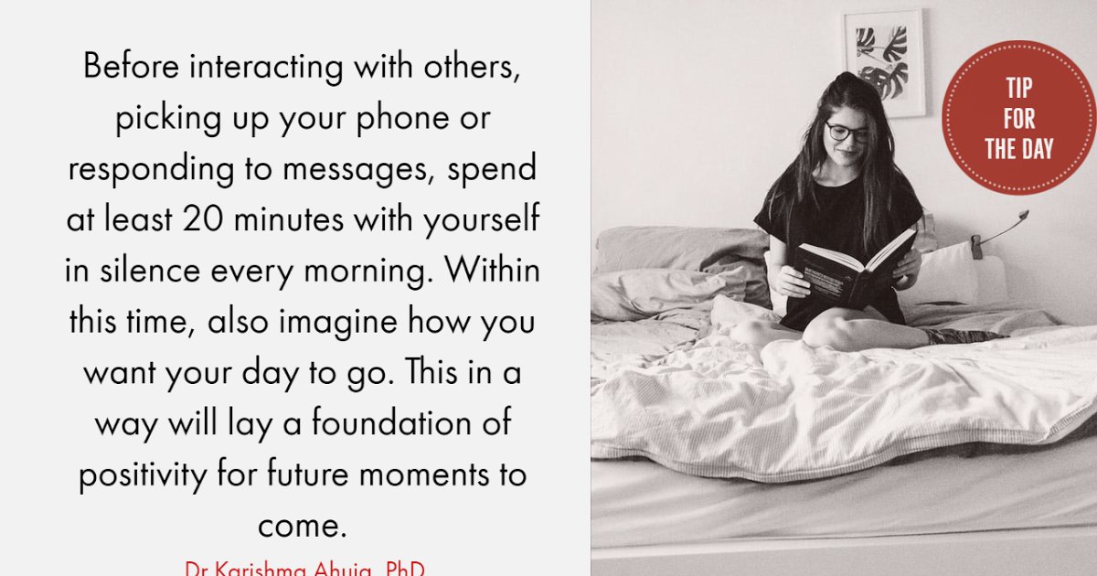 Positivitytips: How to begin your day: #morningreminders #mindfulnessQuotes #lawofattraction dlvr.it/RVsLnV