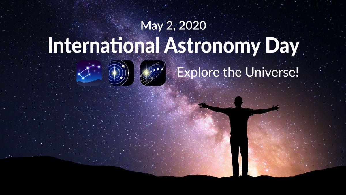 Happy International Astronomy Day! May 2, 2020. buff.ly/2YmRotb buff.ly/2IDrxlE #AstronomyDay #WorldAstronomyDay #InternationalAstronomyDay