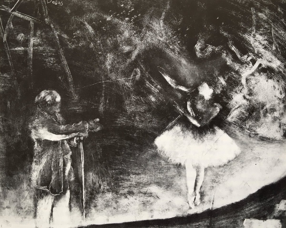 Edgar Degas, monotypes, 1876-1880 