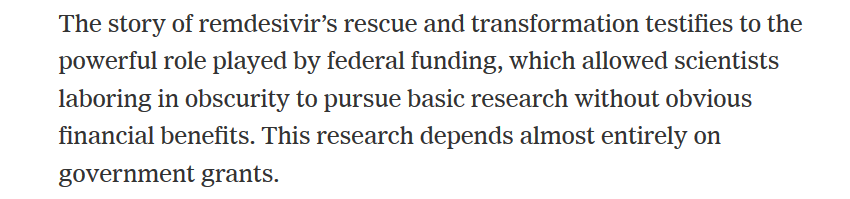 OnadaExpansiva's tweet photo. #PublicHealth How Remdesivir, New Hope for Covid-19 Patients, Was Resurrected https://t.co/eU15FiFOzX @ginakolata @nytimes v @ellenthoen @ancelsantos cc @akesselheim #publicreturn https://t.co/a5GYCxVYW7