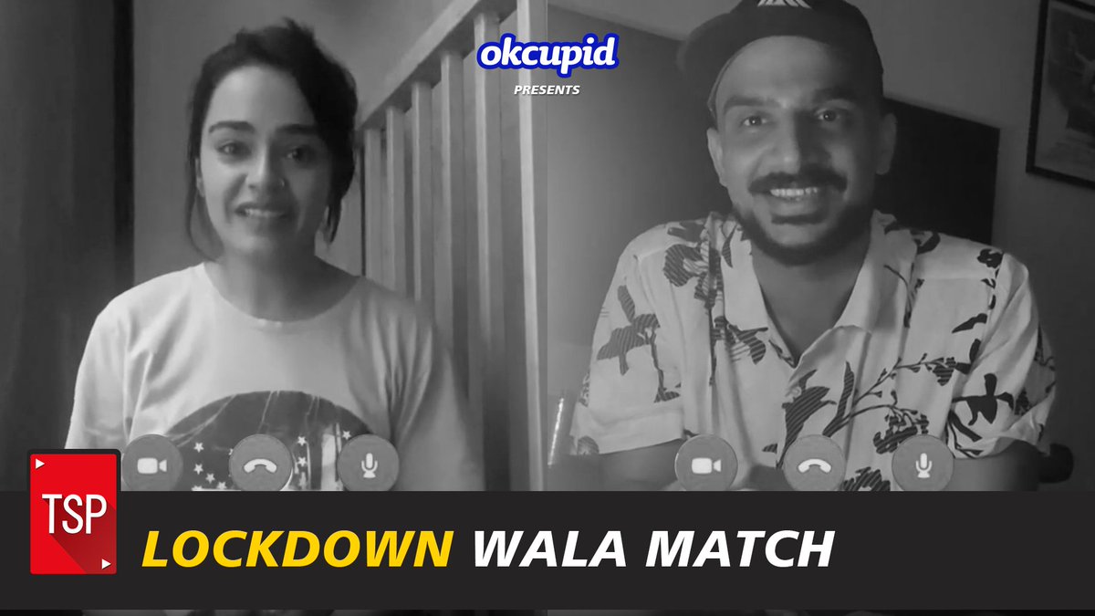 TheScreenPatti's tweet photo. Are all matches made in heaven? How about a match in lockdown? Watch Arjun and Kiran's love story unfold in these testing times.
Watch TSP's 'Lockdown Wala Match' - https://t.co/9gjN5wSkMr
@okcupid #FindMyKind https://t.co/80irSA8LRQ