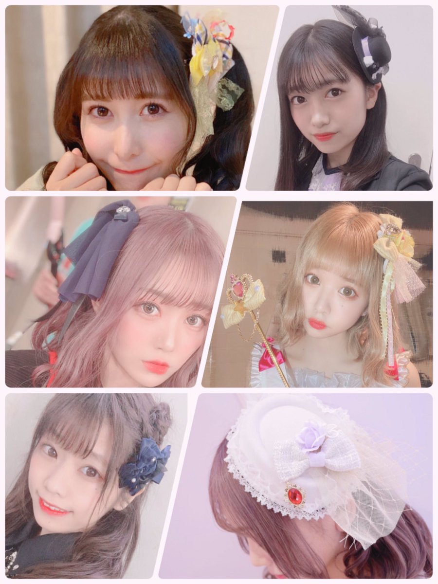 たーにー だよ 見本用髪飾りまとめ 去年も作ったけど髪飾りリクエスト聞く時に非常に役立つ アイドル衣装 たーにー