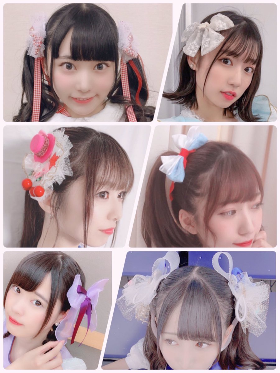 たーにー だよ 見本用髪飾りまとめ 去年も作ったけど髪飾りリクエスト聞く時に非常に役立つ アイドル衣装 たーにー