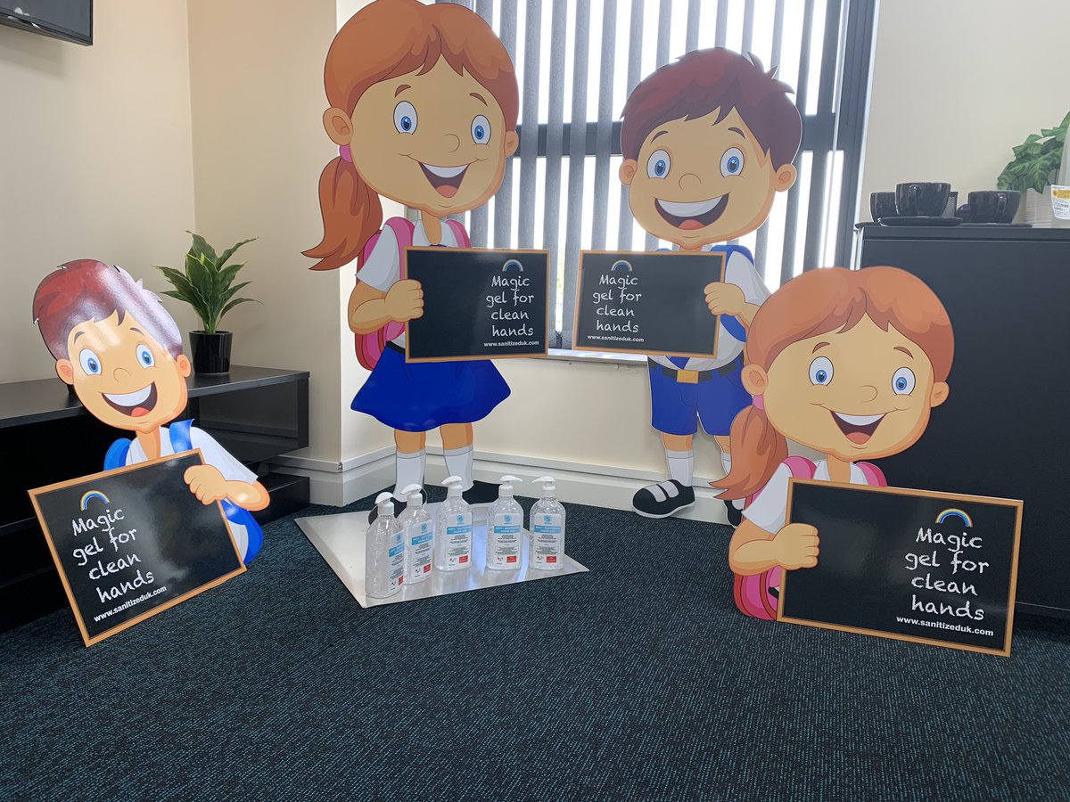 A selection of some of our kids dispenser stations please get in touch darren@sanitizeduk.com or visit sanitizeduk.com #staysafe