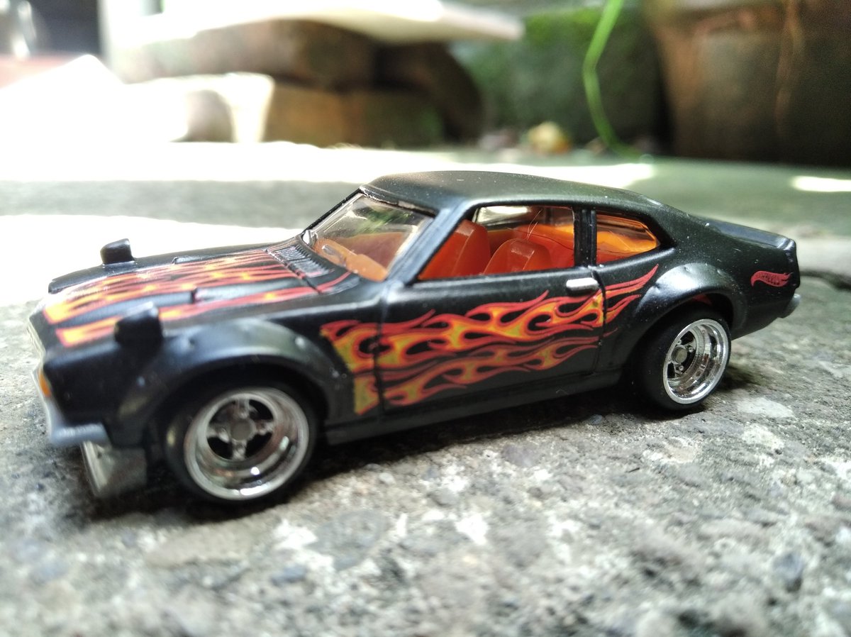 Custom Ford Maverick with rubber tires by @GarageDeute #itsnotthesamewithou...