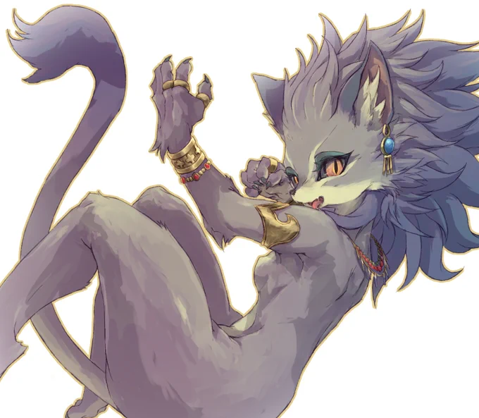 美獣さんに捕食者の眼差しで見つめられたい・・・! #聖剣3ToM 