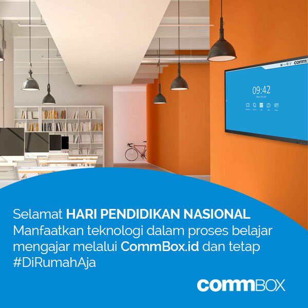 CommBox_id's tweet image. Selamat Hari Pendidikan Nasional.