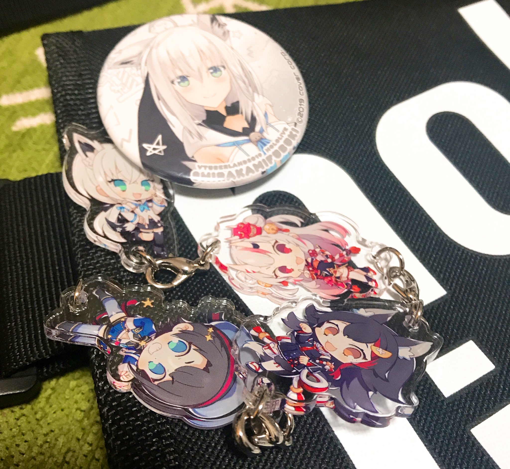 ホロライブ 連結 アクリルキーホルダー ホロクル ホロコミ