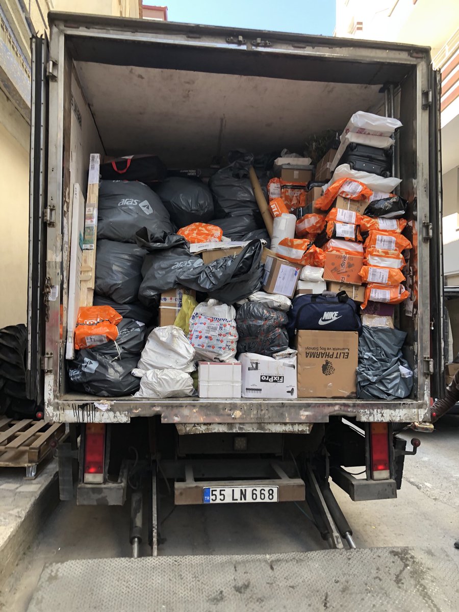 Bugün rekor 2300 Kargo “Bafra ARAS”