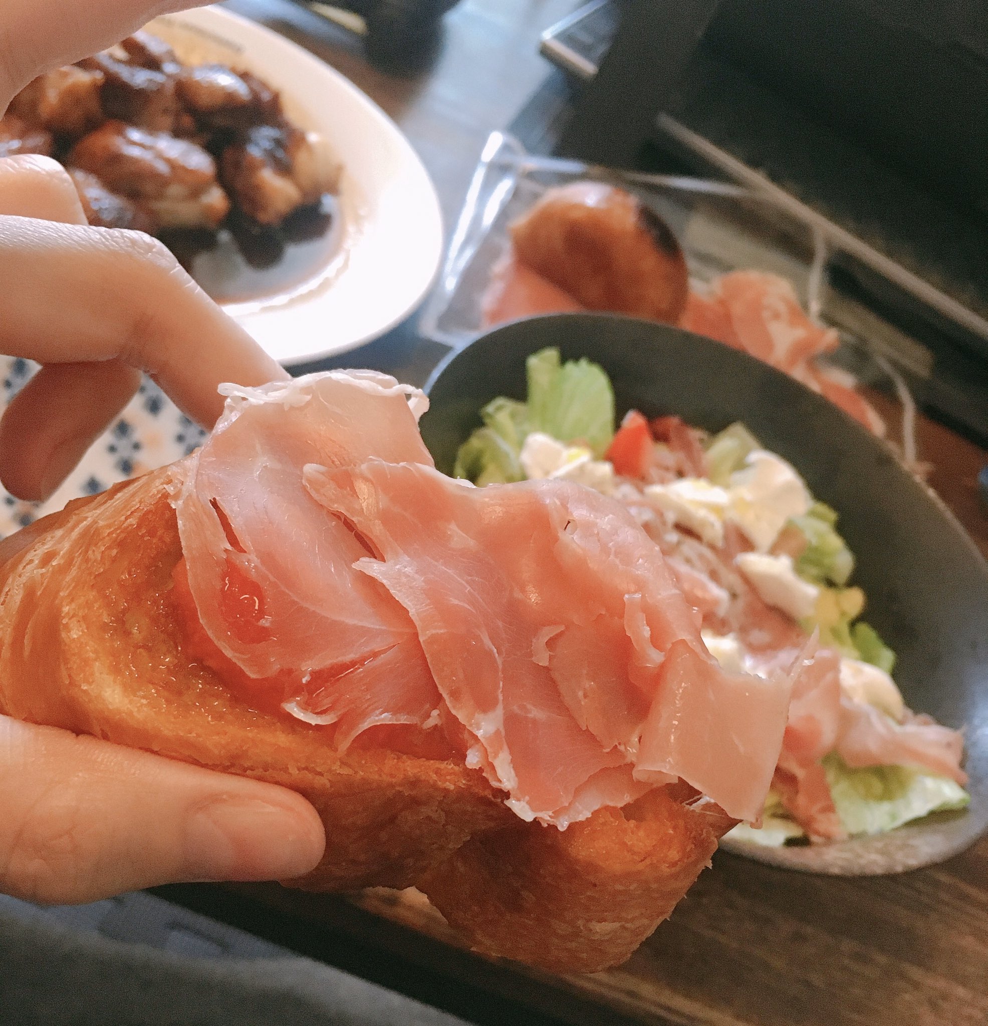 生ハムを美味しくアレンジして消費するみなさん Twitter