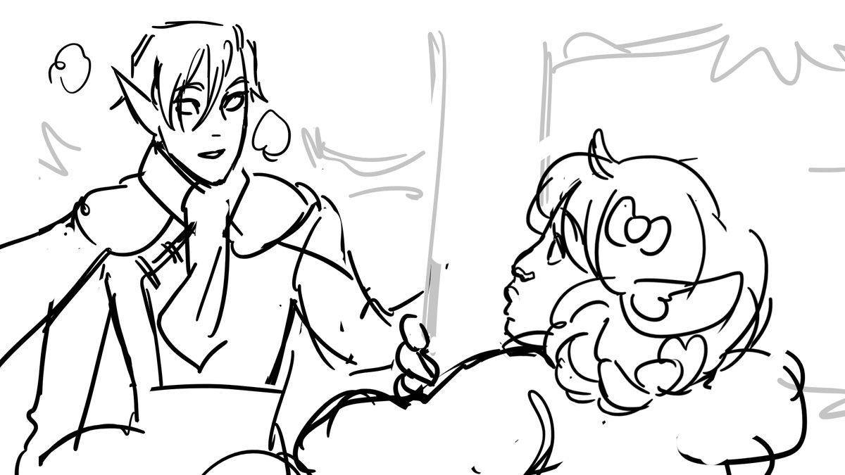 scene from last sunday where caspian accidently made acorn cry after racing up a tree and awkwardly tried to cheer her up but failed?
