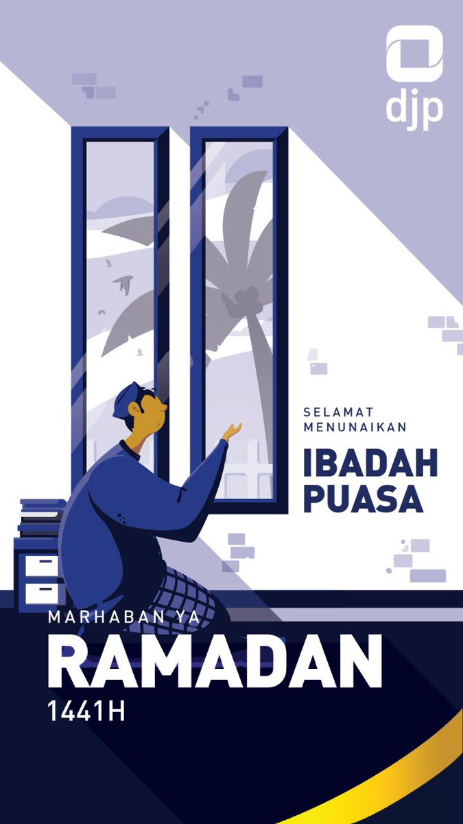 DitjenPajakRI's tweet photo. Selamat menunaikan ibadah puasa Bulan Ramadan bagi #KawanPajak yang menjalankan.

Semoga ibadah puasa kita dilancarkan dan keberkahan Ramadan dilimpahkan. Tetap jaga kesehatan. https://t.co/RwUdTtiLbV